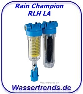 SET Hydra Rain Champion Duo Wasseraufbereitung mit Filterrückspülung