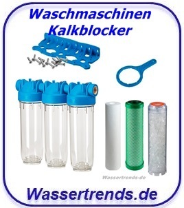 10" Trio KALK-BLOCKER Konzept Brunnen- u. Brauchwassernutzung