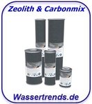 Carbonblock MIX , Silber Serie 2 Sorten Aktivkohle u. Zeolith